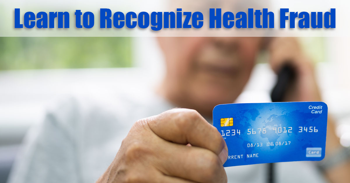 Learning to recognize health fraud